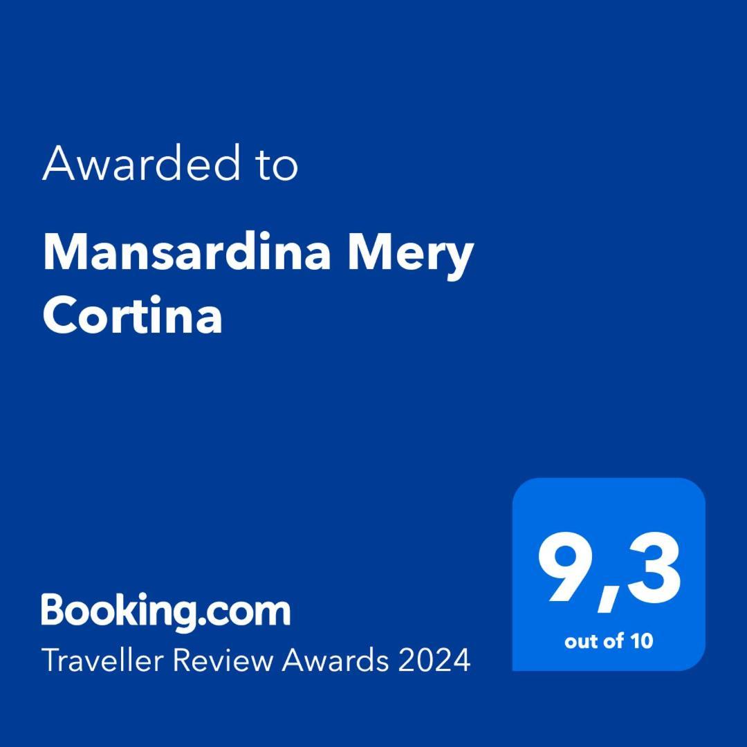 Mansardina Mery Cortina Cortina dʼAmpezzo Exteriör bild